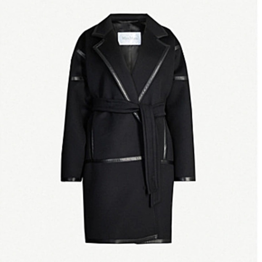 MaxMara Wool & Cashmere Wrap Coat